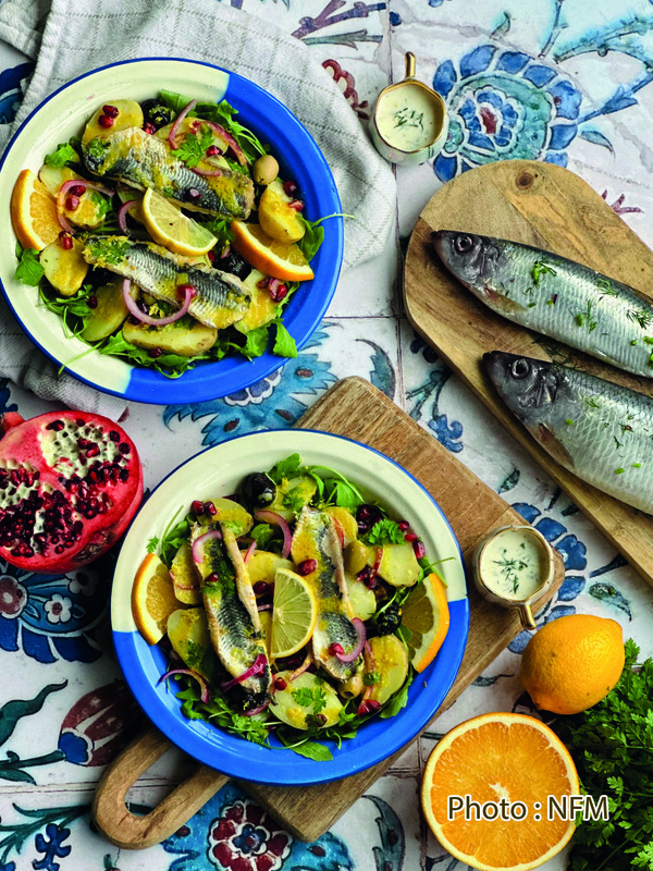 Recette salade de harangs à la méditerannéenne